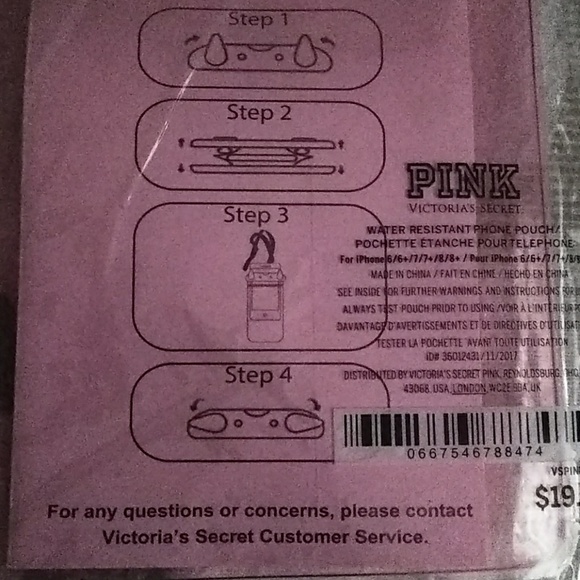 pink water resistant cell holder and watermeloncup - Picture 3 of 5